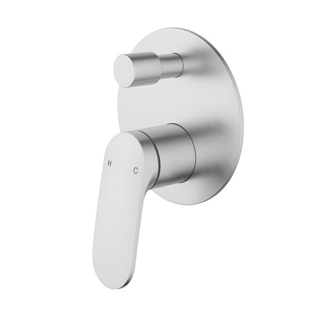 Sulu Ii  Wall  Diverter Mixer  Trim Kits Brushed Nickel Brushed Nickel