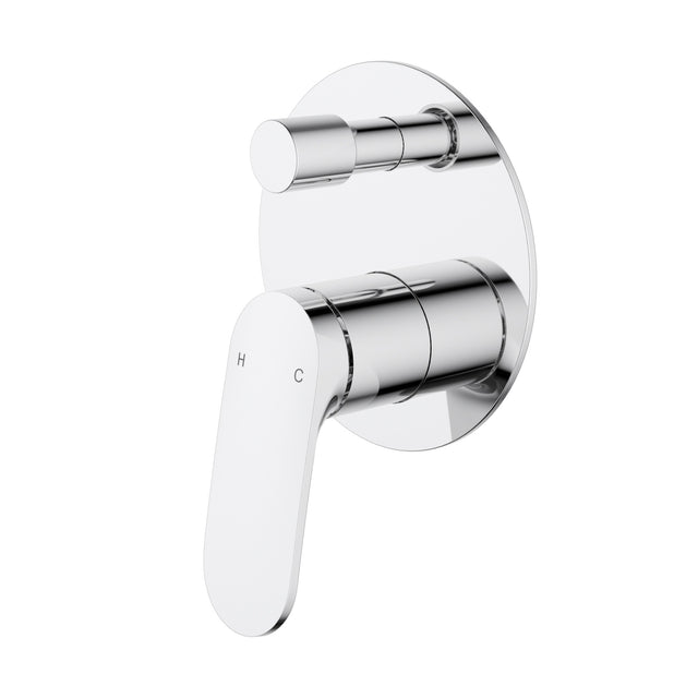 Sulu Ii Wall  Diverter Mixer  Trim Kits Chrome
