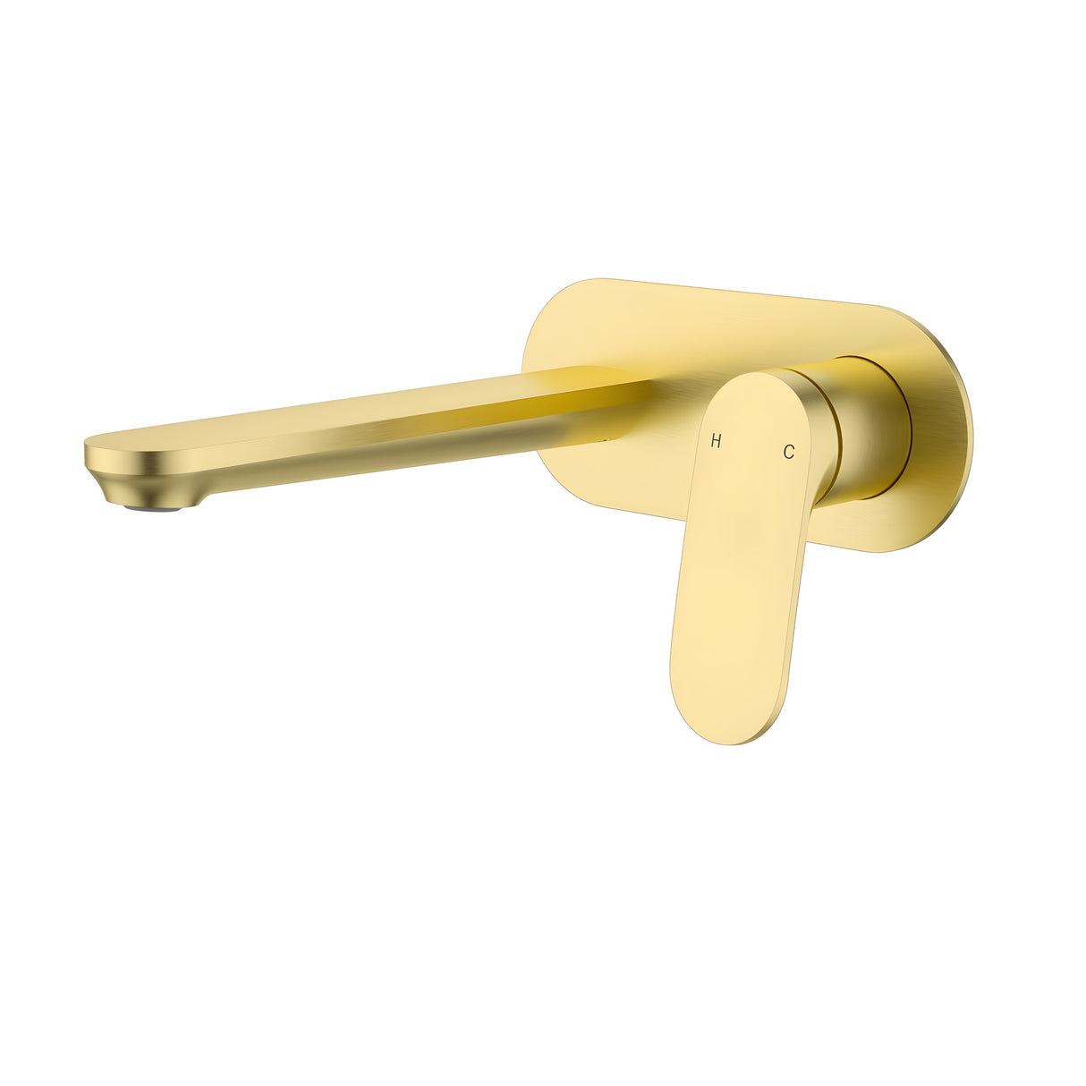 Sulu Ii  Wall  Basin Mixer  Trim Kits Brushed Gold Brushed Gold