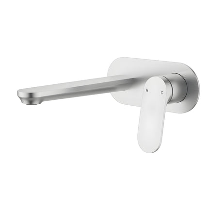 Sulu Ii  Wall  Basin Mixer  Trim Kits Brushed Nickel Brushed Nickel