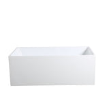 Theo THBT1700 Back to Wall Bathtub — detail 2