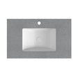 Speckle Grey Stone Top With Undermount Basin PU4532