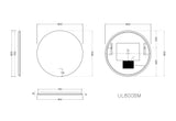 OR800BM  LED Backlit Mirror — detail 4
