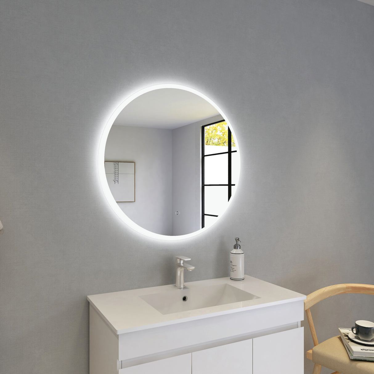 OR800BM-AC  LED Backlit Mirror — detail 3