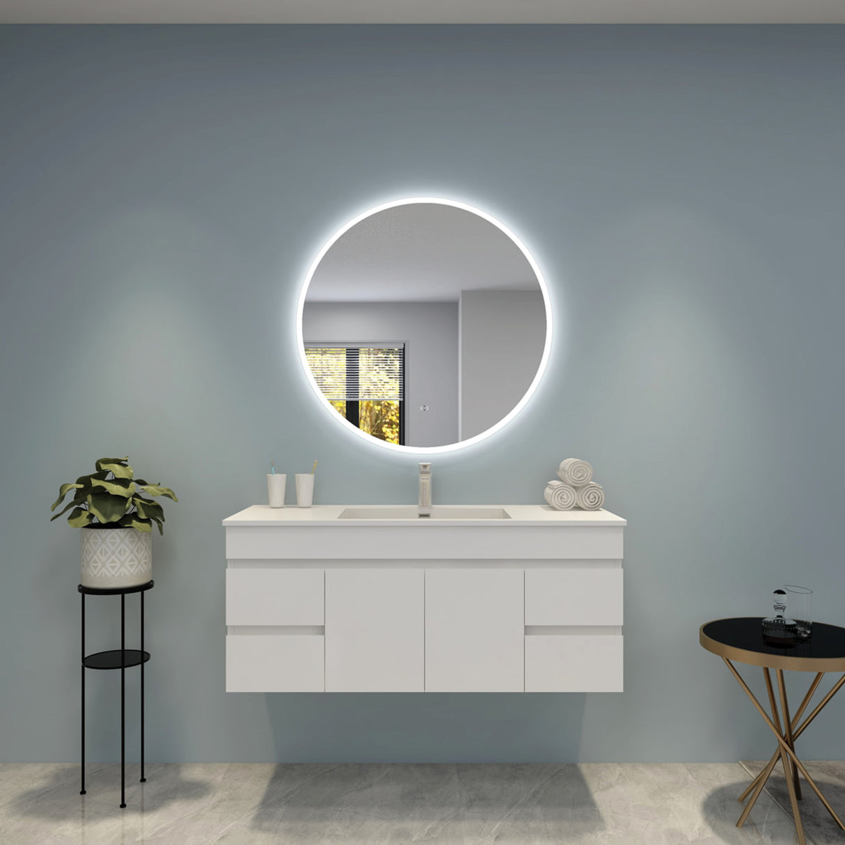 OR600BM-AC  LED Backlit Mirror — detail 3