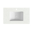Speckle White Stone Top With Undermount Basin PU4532