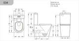 Alora Tornado Rimless Toilet Suite Dual Flush 655*385*840mm V034 — detail 4
