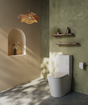 Sylea Tornado Rimless Toilet Suite Dual Flush 655*380*860mm V043