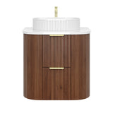 Vito Artis-D Wall-Hung PVC Curved Vanity with Soft-Close Drawers 600/750/900/1200/1500 — detail 7