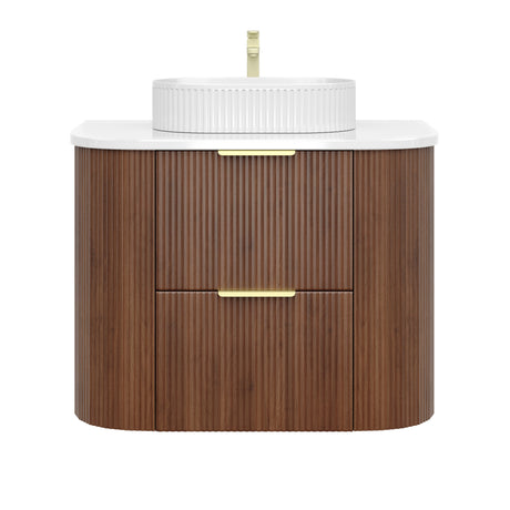Vito Artis-D Wall-Hung PVC Curved Vanity with Soft-Close Drawers 600/750/900/1200/1500 — detail 10