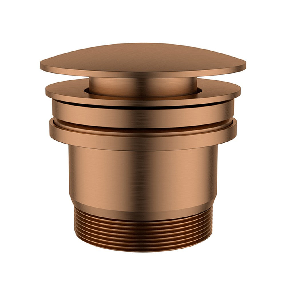 Universal Pop Up Waste Brushed Copper Brushed Copper