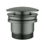 Pop-up Waste Basin Universal Gunmetal 40mm Gun Metal