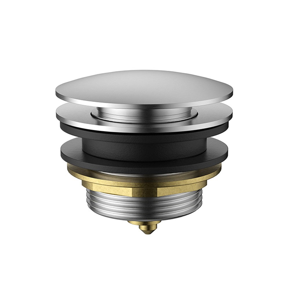 Pop-up Waste Bath Non Overflow Brushed Nickel 40mm Brushed Nickel