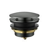 Pop-up Waste Bath Non Overflow Gunmetal 40mm Gun Metal