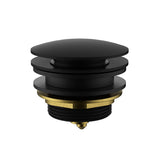 Pop-up Waste Bath Non Overflow Matt Black 40mm Matt Black
