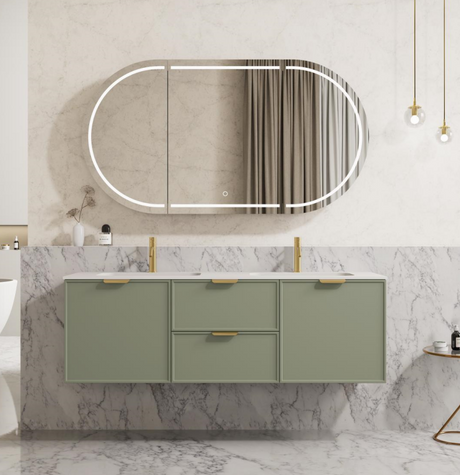 Miami Wall-Hung PVC Vanity CM1521W