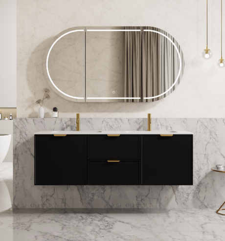 Miami Wall-Hung PVC Vanity CM1521W — detail 2