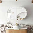 LED Bondi 900(W)x600(H) Woodland Oak Shaving Cabinet - Premium Edition