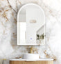 LED Archie 900(H)x600(W) Woodland Oak Shaving Cabinet - Premium Edition
