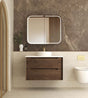 Byron 900mm Sable Walnut Wall Hung Cabinet