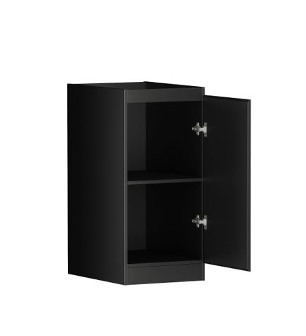 Mini Laundry 430mm Hampshire Matte Black with Pure White Top — detail 3