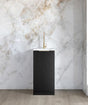 Mini Laundry 430mm Byron/Bondi Black Oak with Pure White Top