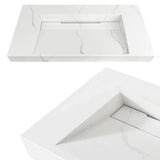 Moonlight 900mm Solid Surface Top — detail 4