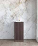 Mini Laundry 430mm Havana Sable Walnut with Pure White Top
