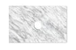 Natural Carrara Marble 750x465x18 Top