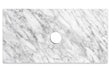 Natural Carrara Marble 900x465x18 Top