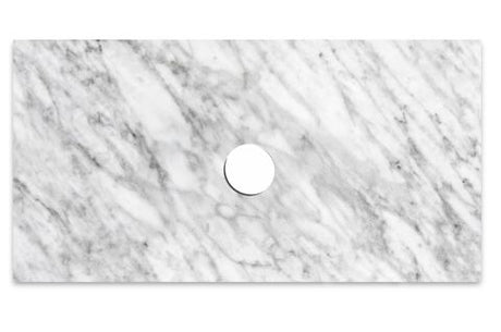 Natural Carrara Marble 900x465x18 Top