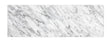 Natural Carrara Marble 1800x465x18 Top No Hole