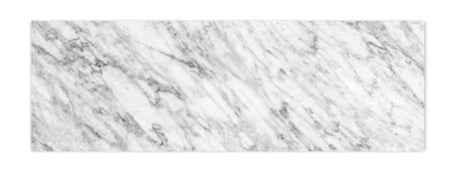 Natural Carrara Marble 1800x465x18 Top No Hole