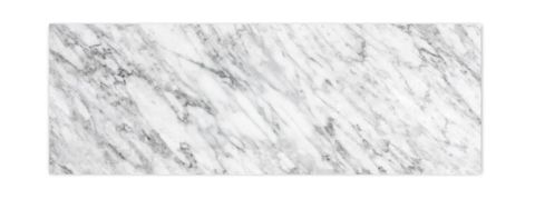 Natural Carrara Marble 1500x465x18 Top No Hole