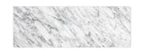 Natural Carrara Marble 1500x465x18 Top No Hole