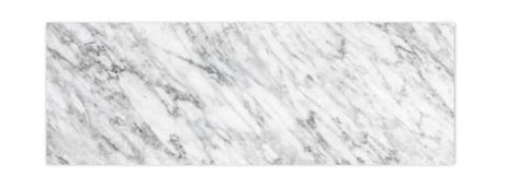 Natural Carrara Marble 1500x465x18 Top No Hole