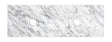 Natural Carrara Marble 1800x465x18 Top