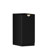 Marlo Laundry 415 Fluted Black Base Cabinet with internal Drawer — detail 2