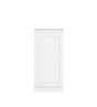Hampton Laundry 415 White Base Cabinet with internal Drawer
