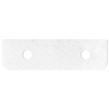 Bondi 1800mm Woodland Oak Fluted Curve Vanity with Cloudy Carrara Top — detail 7