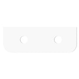 Bondi 1500mm Woodland Oak Fluted Curve Vanity with Pure White Top — detail 4