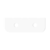 Bondi 1500mm Natural Oak Wall Hung Curve Vanity with Pure White Top — detail 2