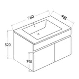 PVC 750X460 WH With CT Door on — detail 2