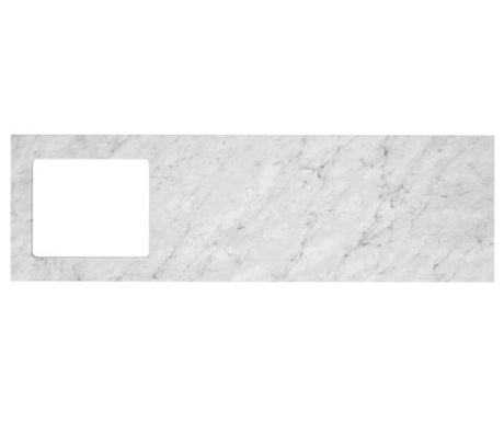 Laundry Kit 1960C Hampshire White with Natural Carrara Marble Top — detail 2