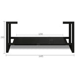 Leg Marlo 1500X450 Matte Black — detail 2