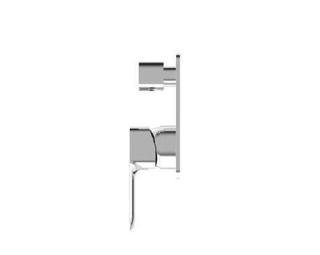 Oskar Shower Mixer With Diverter Chrome — detail 2
