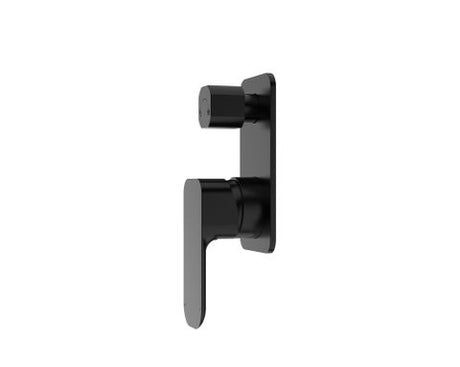 Oskar Shower Mixer With Diverter Matte Black — detail 4