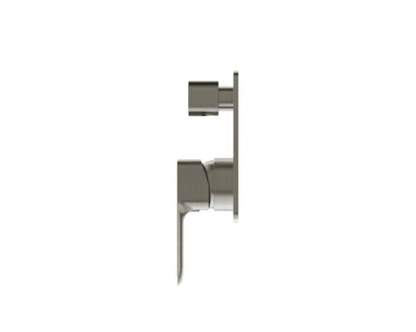 Oskar Shower Mixer With Diverter Brushed Nickel — detail 2