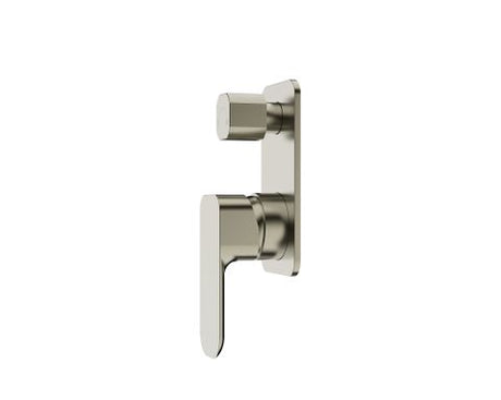 Oskar Shower Mixer With Diverter Brushed Nickel — detail 3