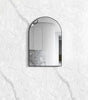 Archie 900(H)x600(W) Black Metal Framed Tuffi Mirror